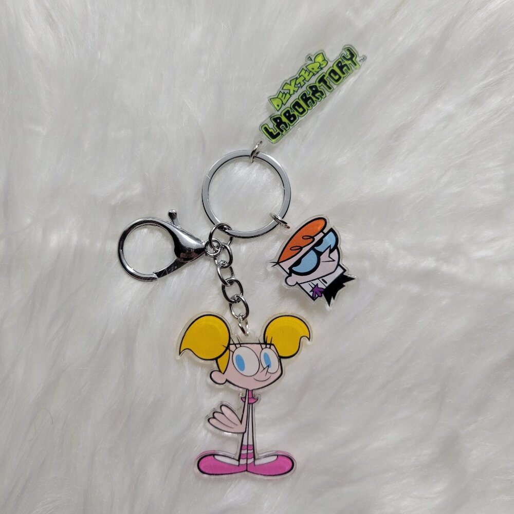 Cartoon Network Dexter's Laboratory Keychain